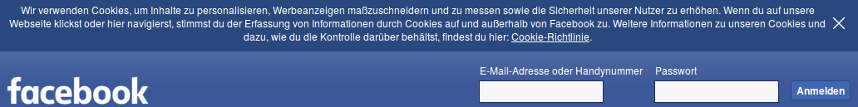 Cookie-Hinweis